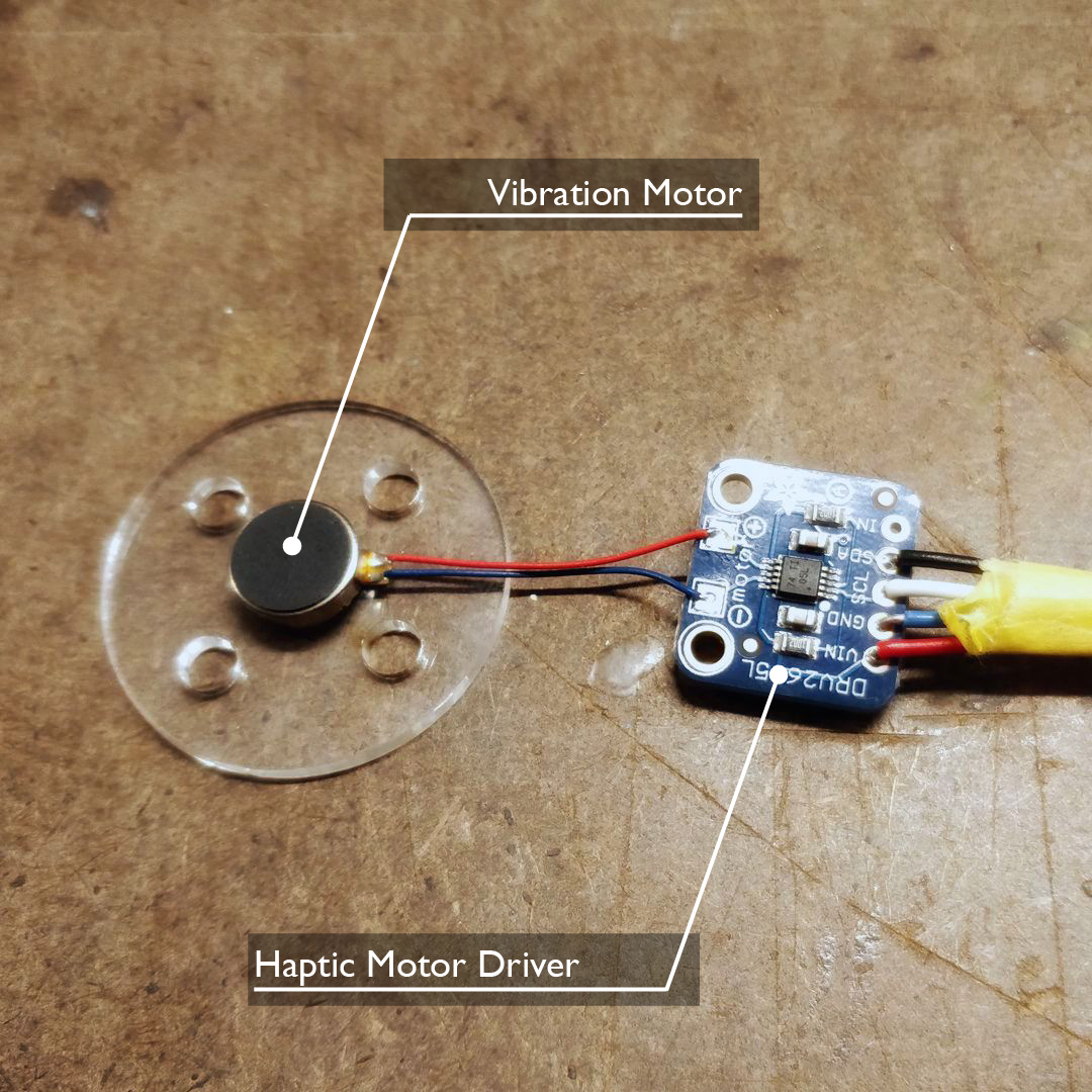 Small vibration motor and the Haptic motor driver